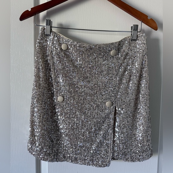 ROTATE BIRGER CHRISTENSEN
London sequin-embellished Mini Skirt - Picture 1 of 7